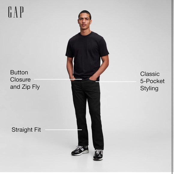 GAP Men's Gapflex Stretch Technology Slim Fit Denim Jeans - Picture 1 of 6